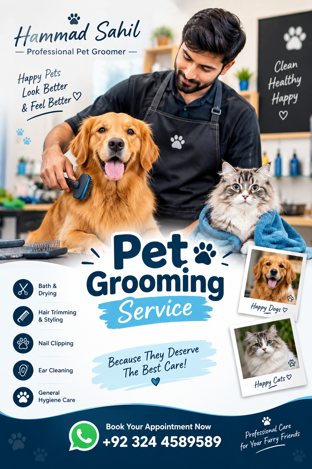 Pet Grooming Services Available